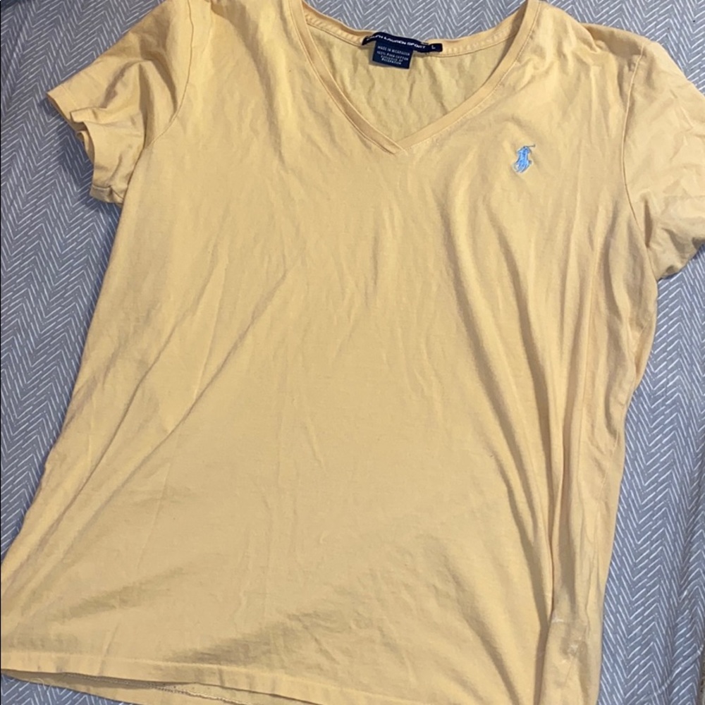 Polo v-neck
